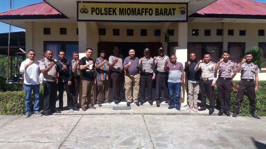 Polsek Miobar, Polres TTU Terima Kunjungan Dari Komisioner Kompolnas RI