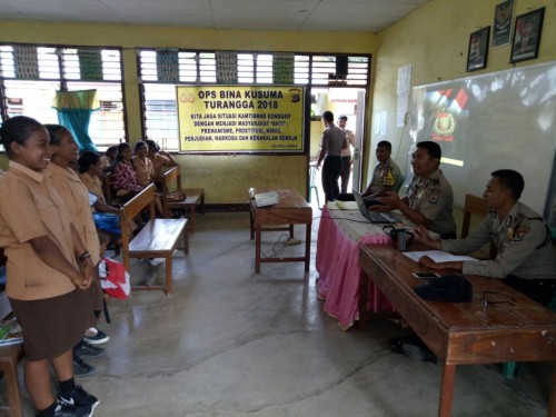 Ops Bina Kusuma Turangga 2018, Polres Beri Penyuluhan di Sekolah