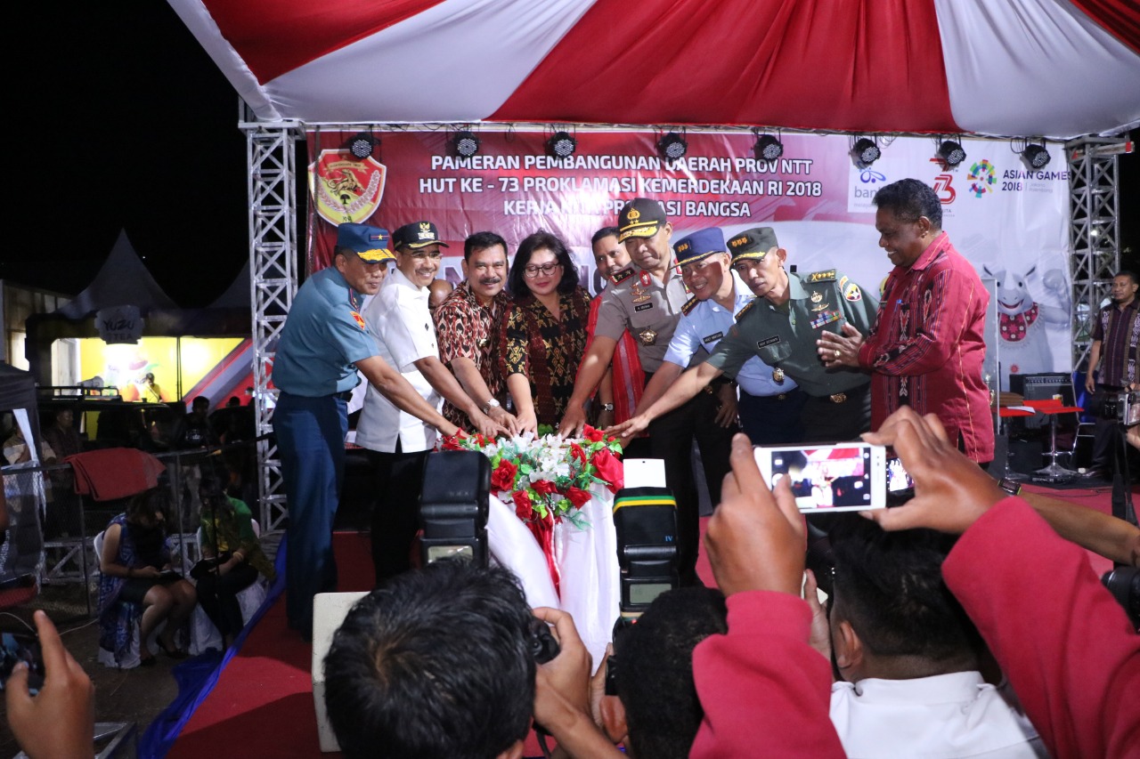 Kapolda NTT Pembukaan Pameran Pembangunan Provinsi NTT