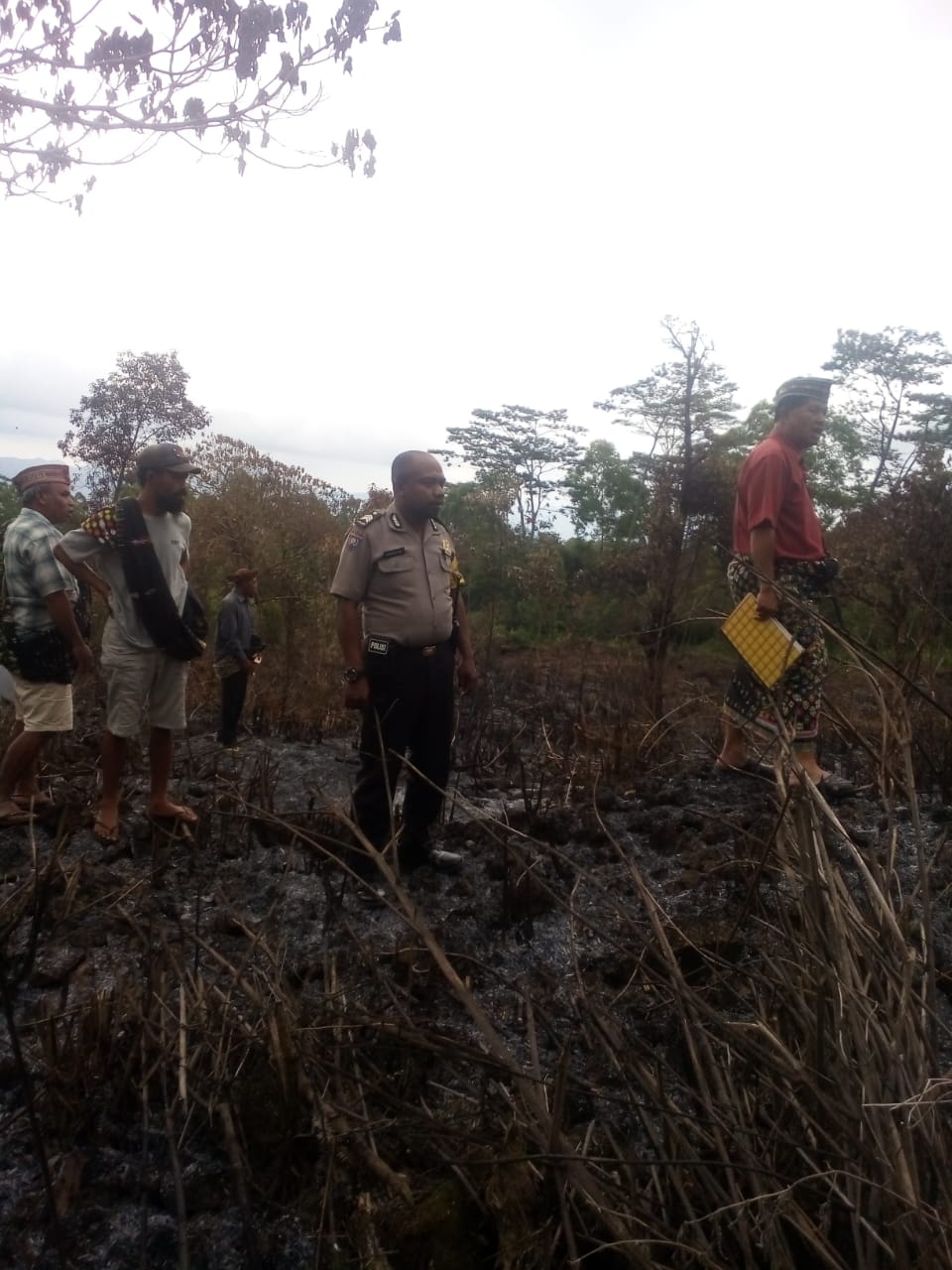 BHABINKAMTIBMAS KELURAHAN POCO MAL MENGIKUTI KEGIATAN MEDIASI MASALAH TANAH