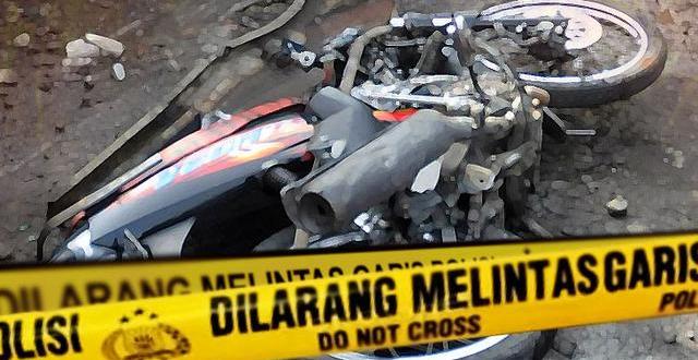 Kurangnya Kewaspadaan, Kecelakaanpun Terjadi di Simpang Cendana Wangi Sapurata