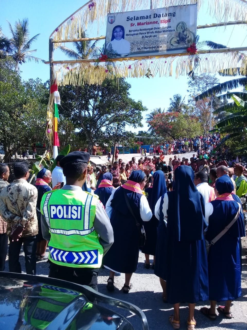 PASCAWINDU (40 TAHUN) POLSEK MIOTIM LAKSANAKAN INI