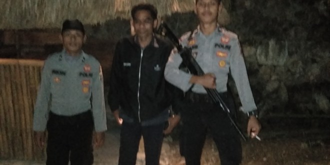 Pengamanan Hotel Nihiwatu Oleh Anggota Dalmas Polres Sumba Barat