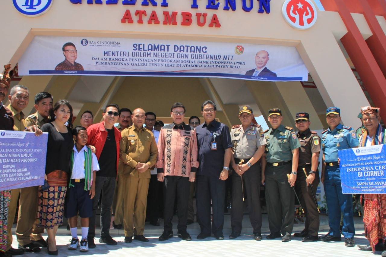 Dampingi Mendagri Tjahjo Kumolo Ke Belu, Kapolda NTT Hadiri Perayaan HUT BNPP ke 8 Di Tapal Batas RI-RDTL