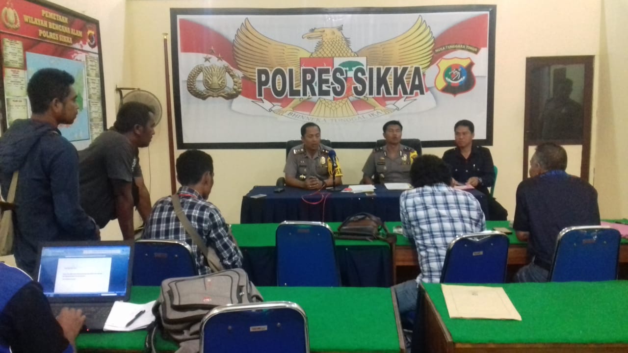 Sat Resnarkoba Polres Sikka Berhasil Amankan SK Bersama 2 Linting Ganja