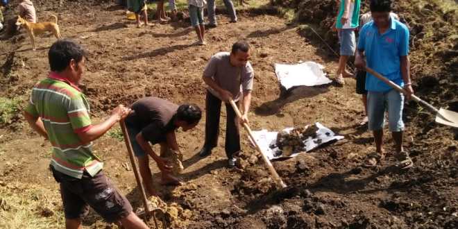 Membangun Embung Mini, “Malinjak” Songsong Sejahtera & Makmur