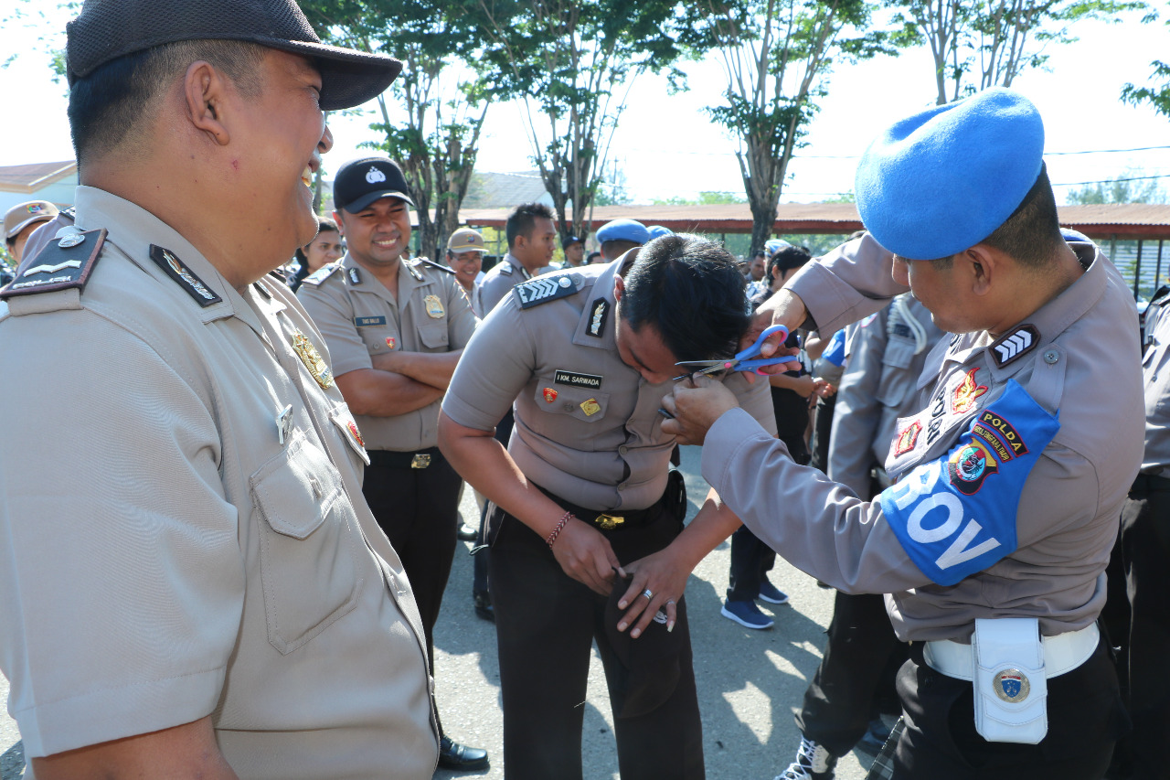 Kabid Propam Polda NTT Pimpin Langsung Operasi Penegakan Disiplin