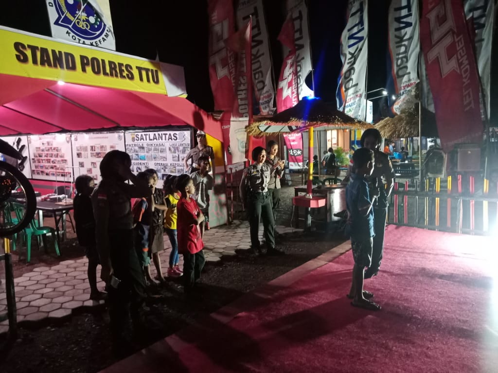 STAN POLRES TTU GELAR LOMBA SELAMA PAMERAN BERLANGSUNG