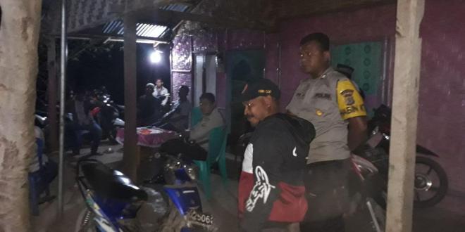 Jaga situasi kamtibmas, Polsek Kodi patroli malam