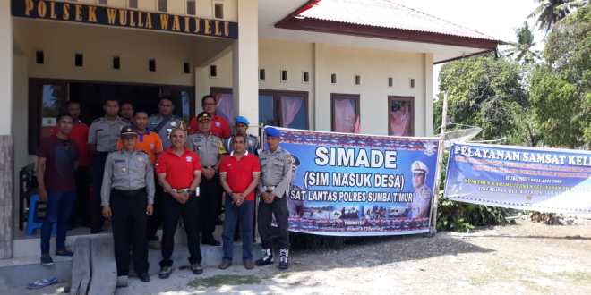 SIMADE Satlantas Polres Sumba Timur Jangkau Kecamatan Wula Waijelu