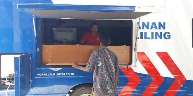 Di Kecamatan Wula Waijelu, Satlantas Polres Sumba Timur Juga Sediakan Layanan Samsat Dilevery