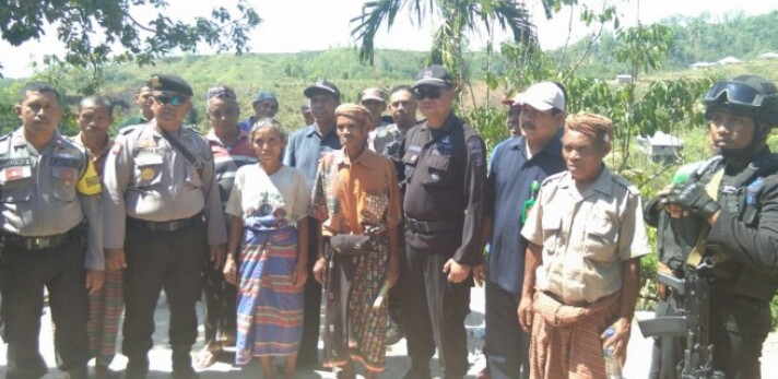 Polres Mabar Tinjau Lokasi Sengketa Tanah