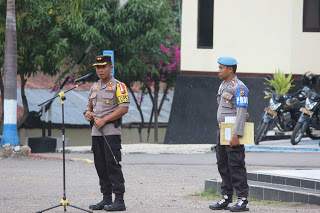 PENGABDIAN POLRES TTU DIAWALI DENGAN COMMANDER WISH KAPOLRI