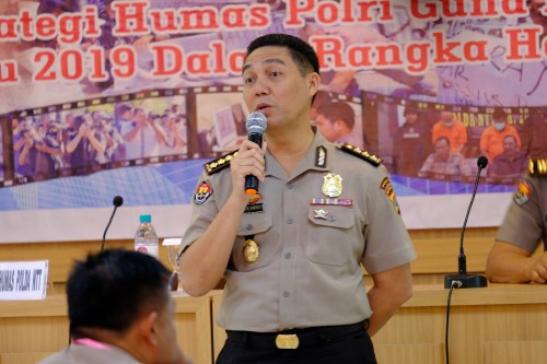 Menjadi Narasumber Rakernis, ini yang disampaikan Kabid Humas Polda NTT