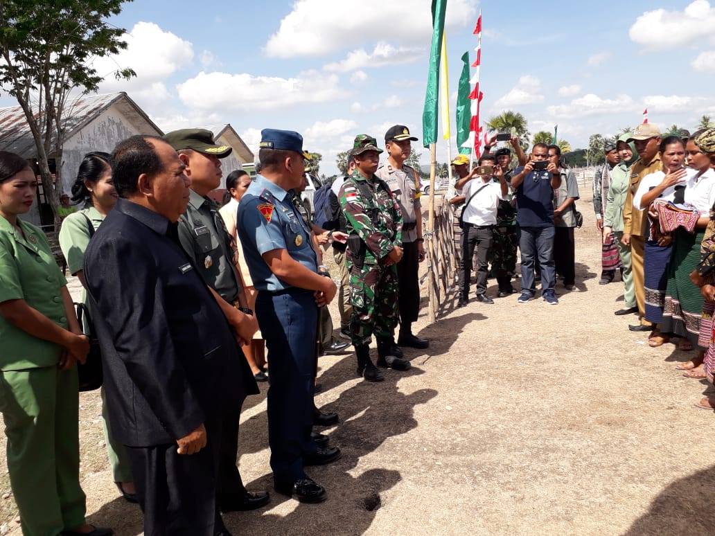 Wakili Kapolres Belu, Waka Polres Hadiri Penutupan TMMD ke-103 di Malaka