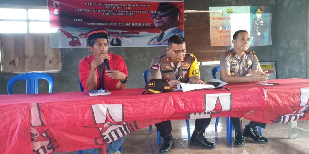 Seminar Kebangsaan Dengan GMNI, Kapolres Sumba Timur Bicara Tentang Jiwa Nasionalisme Bangsa