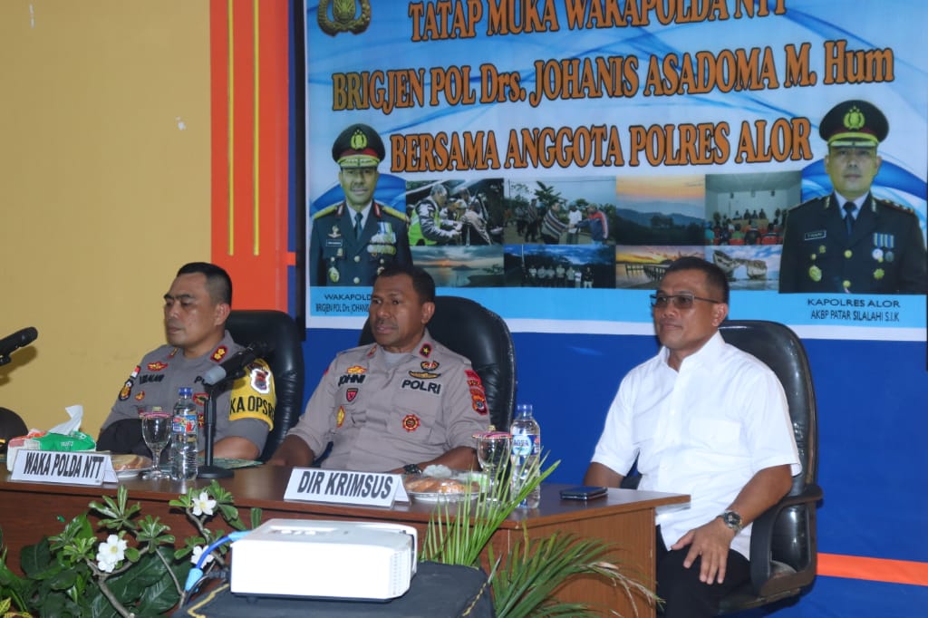 Di Alor, Wakapolda NTT Minta Anggota Jabarkan Program Kapolri