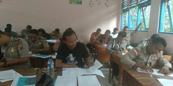 Syarat Kepemilikan Senjata Api, Polres Sumba Barat Laksanakan Ujian Psikologi