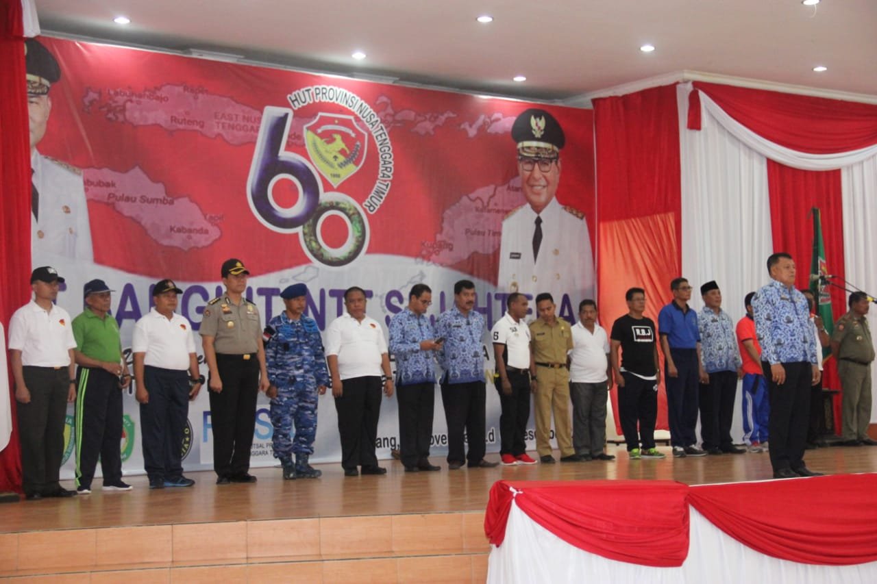 Kabid Humas Polda NTT hadiri pembukaan Pekan Olahraga Provinsi NTT