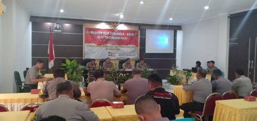 Supervisi ke Polres Belu, Tim Was Ops Lilin 2018 Minta Tiga Polres Ini Cermati Penggunaan Anggaran Operasi