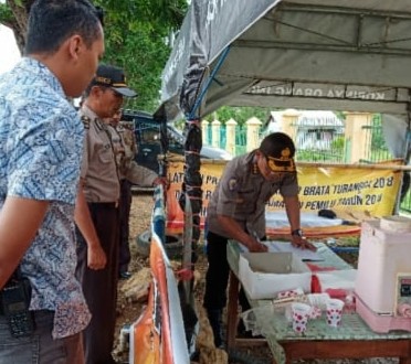 Tim Wasops Mabes Polri Cek Lokasi Pos Pam Operasi Lilin Turangga 2018 Polres  Mabar