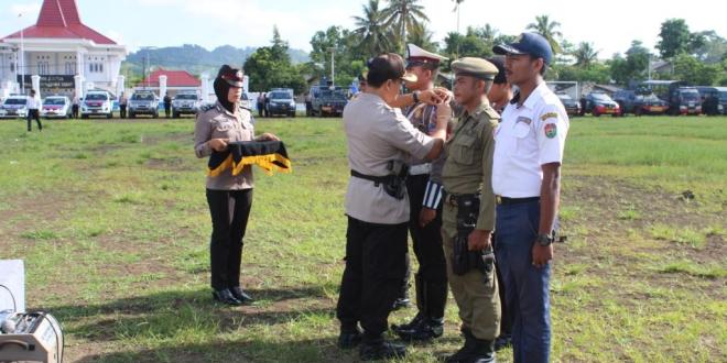 Jelang Pengamanan Hari Raya Natal dan Tahun Baru Polres Sumba Barat Gelar Ops Lilin Turangga 2018