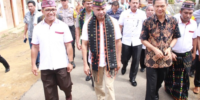 Tiba di Labuan Bajo, Gubernur bersama Wakapolda NTT disambut Bupati dan Kapolres Manggarai Barat