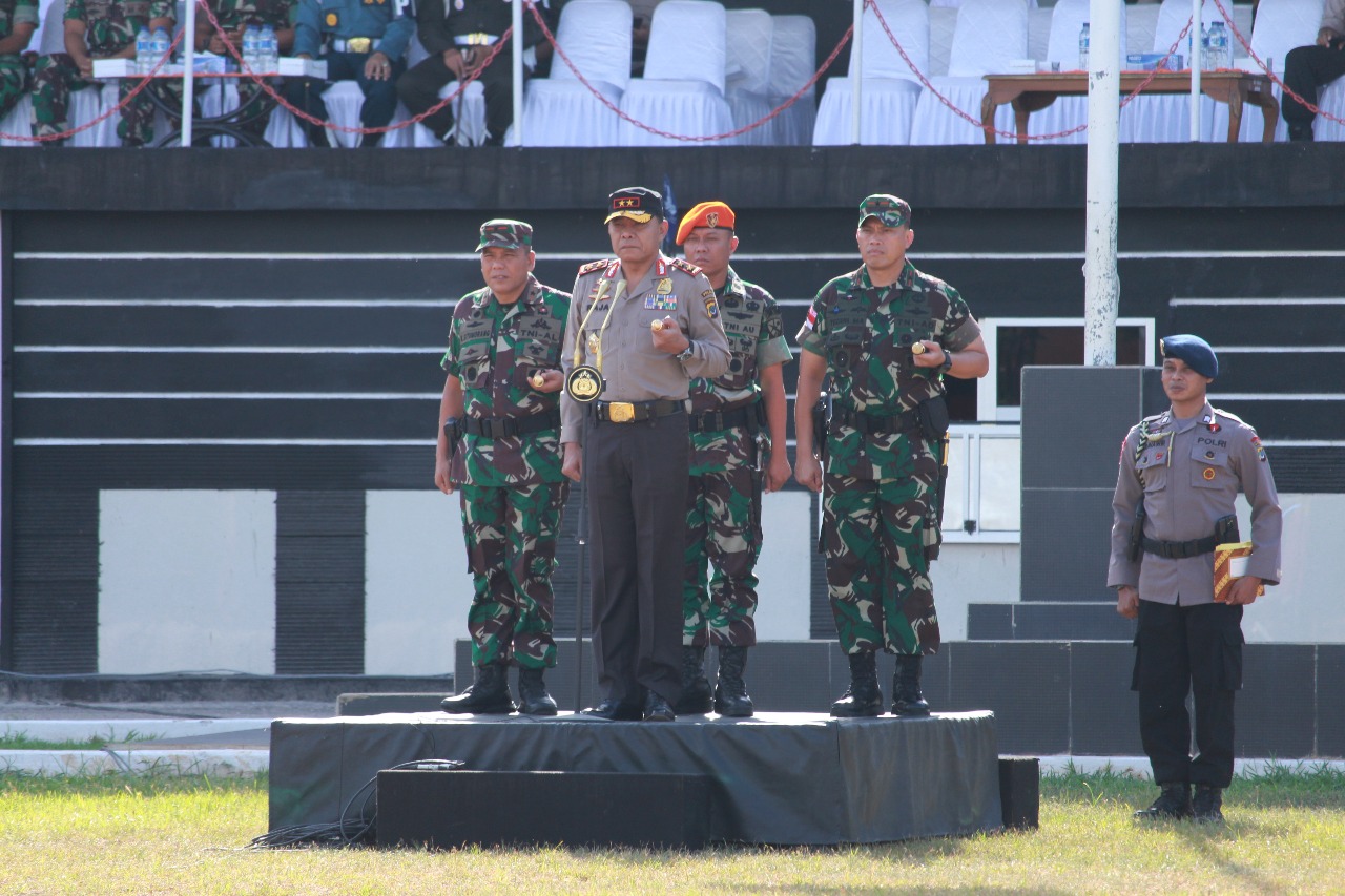 Polda NTT Gelar Apel Pasukan Operasi Lilin Turangga 2018 Jelang Natal dan Tahun Baru 2019