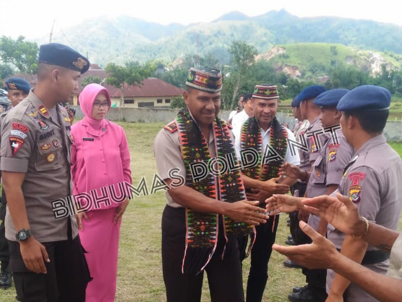 Ini Pesan Wakapolda NTT Kepada Brimob Kompi 2 Yon B Pelopor Manggarai