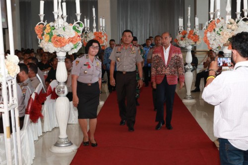 Hadiri Perayaan Natal Bersama Polda NTT, Gubernur NTT Apresiasi Kinerja Polri