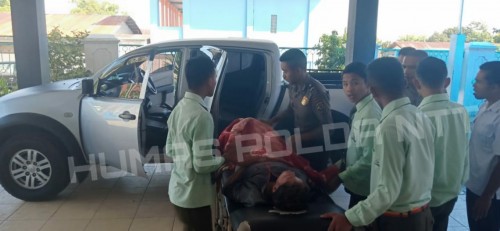 Anggota Brimob Manggarai Berhasil Menyelamatkan Percobaan Bunuh Diri di Jembatan Wae Gari