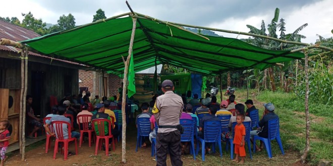 Bhabinkamtibmas Desa Golo Sepang dan Sepang Lakukan Pengamanan Kampanye Caleg PPP