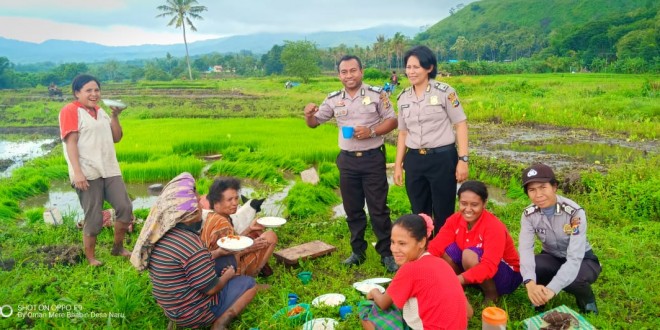 Ini Cara Brigpol Oman Mere Mendekati Masyarakat