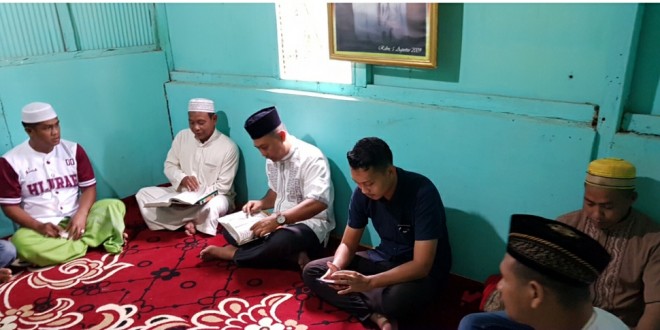 Salah Satu Anggota Wafat, Polres Manggarai Barat Gelar Yasinan