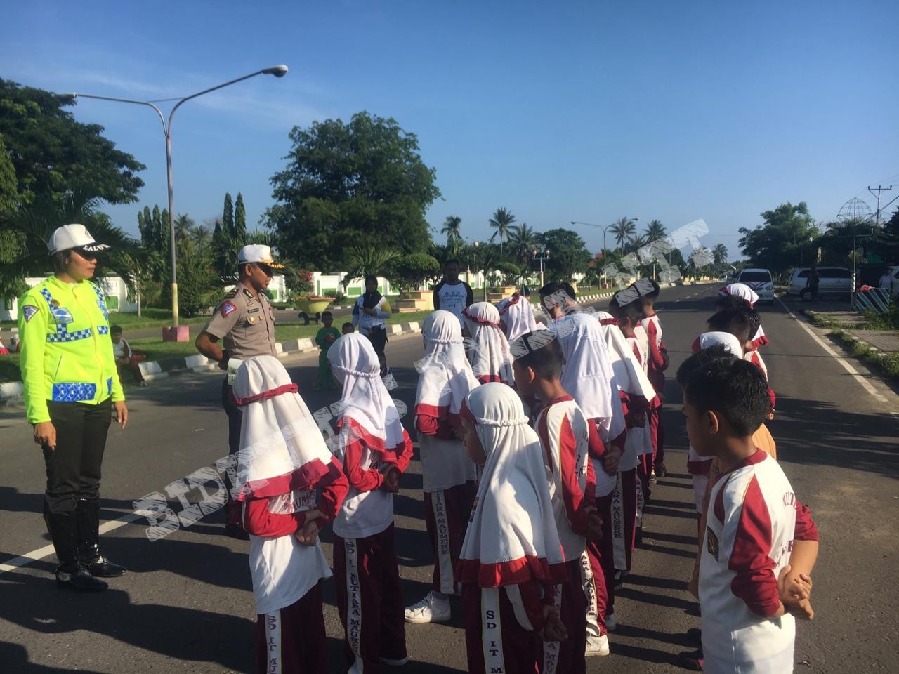 Lantas Polres Sikka Gelar Polsanak di Maumere