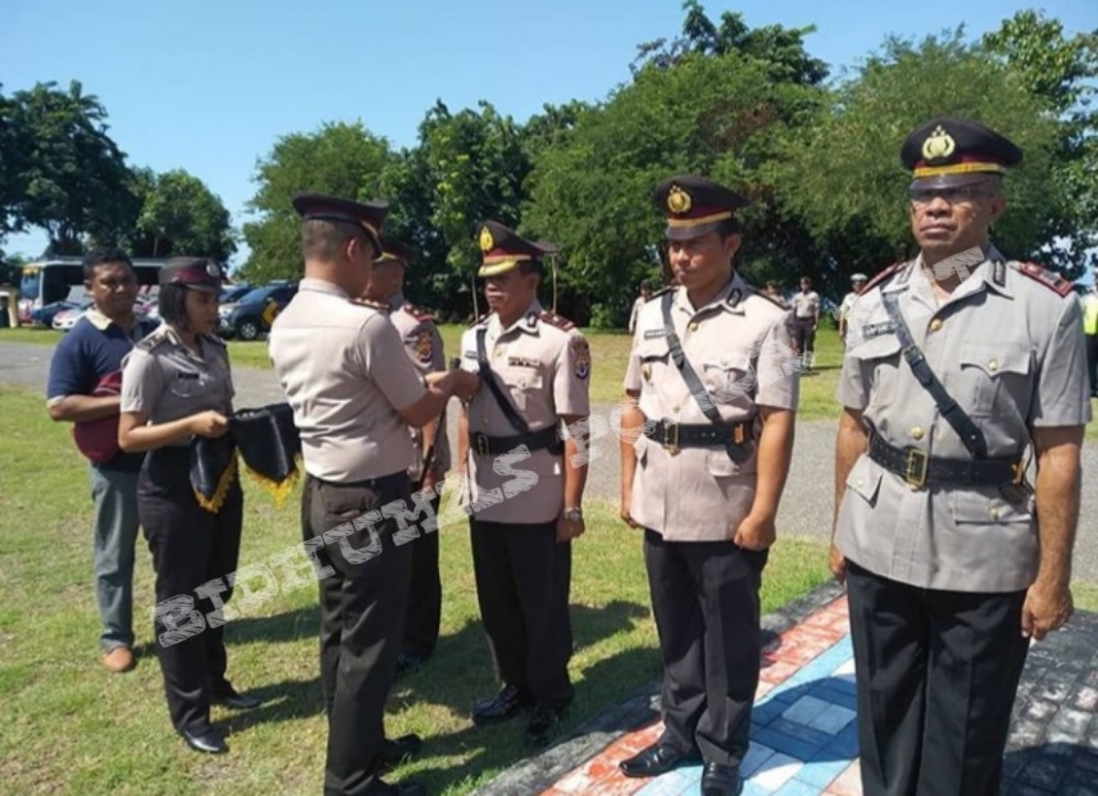 Kapolres Ende Pimpin Sertijab Wakapolres, Kabag Sumda dan Empat Kapolsek