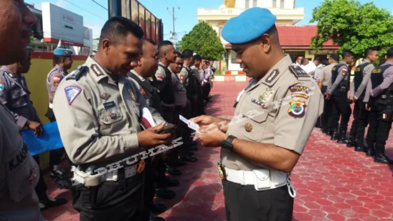 Polres TTS Melaksanakan Gaktibplin