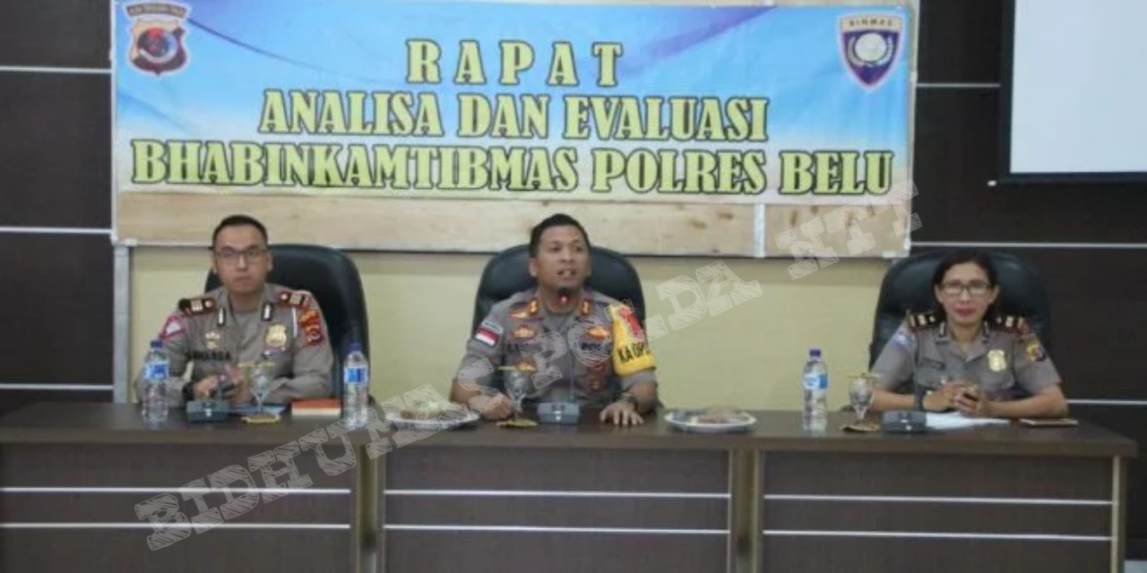 Resor Belu Gelar Anev Fungsi Binmas