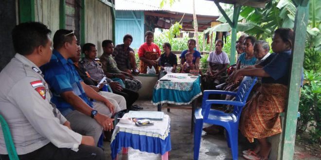 Aparat Polsek Kobalima Amankan Pertemuan Terbatas Caleg DPRD Malaka Vinsensius Keli dengan Warga Rainawe