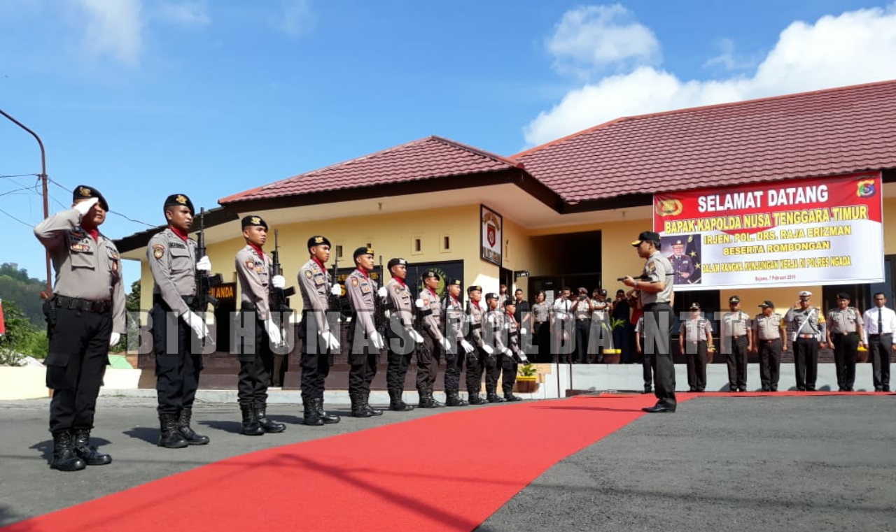 Kunker ke Polres Ngada, Ini yang Dilakukan Kapolda NTT