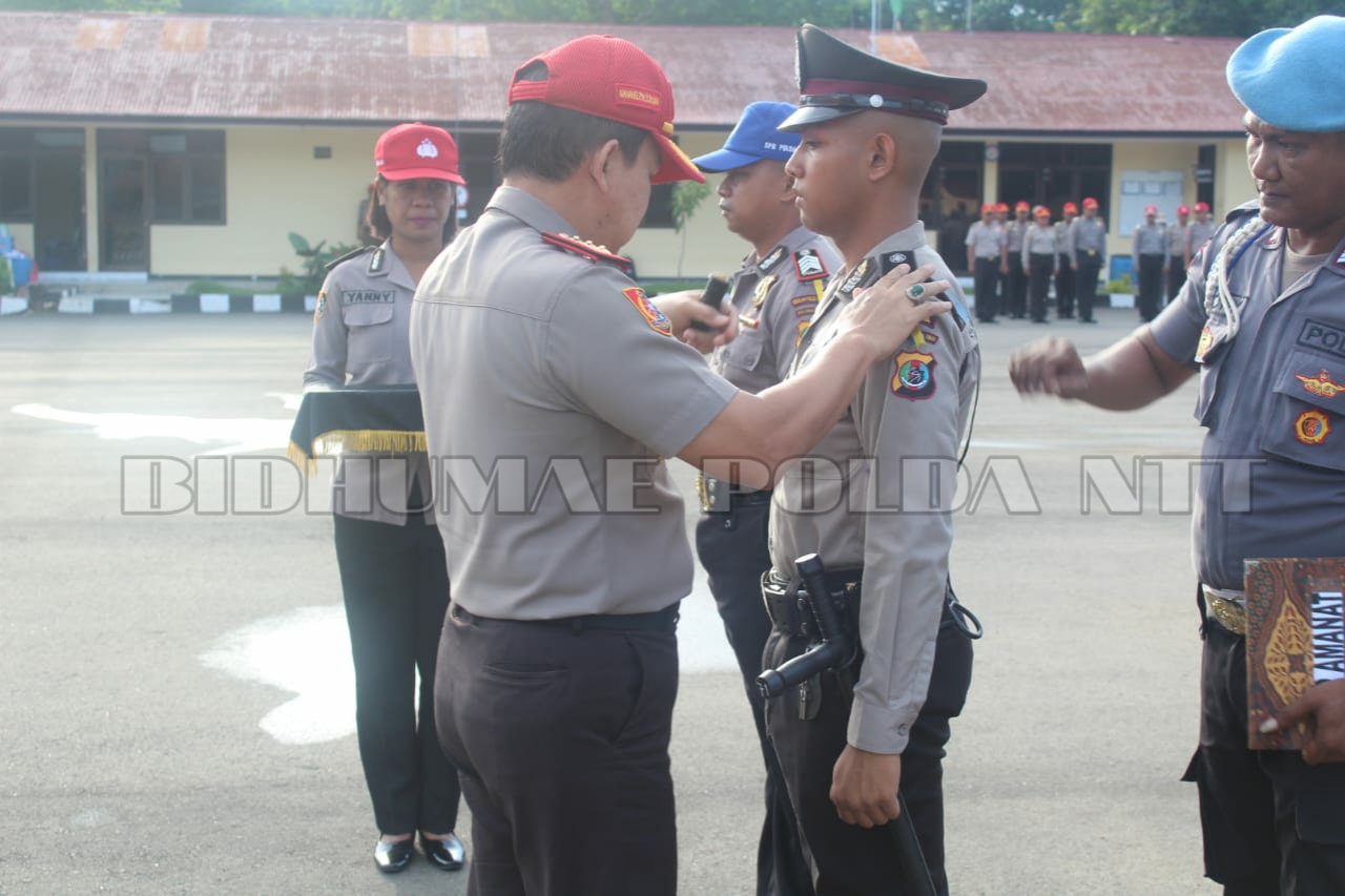 188 Siswa Diktuk Ba Polri SPN Polda NTT Jalani Latihan Kerja di Polres TTU dan Polres Belu