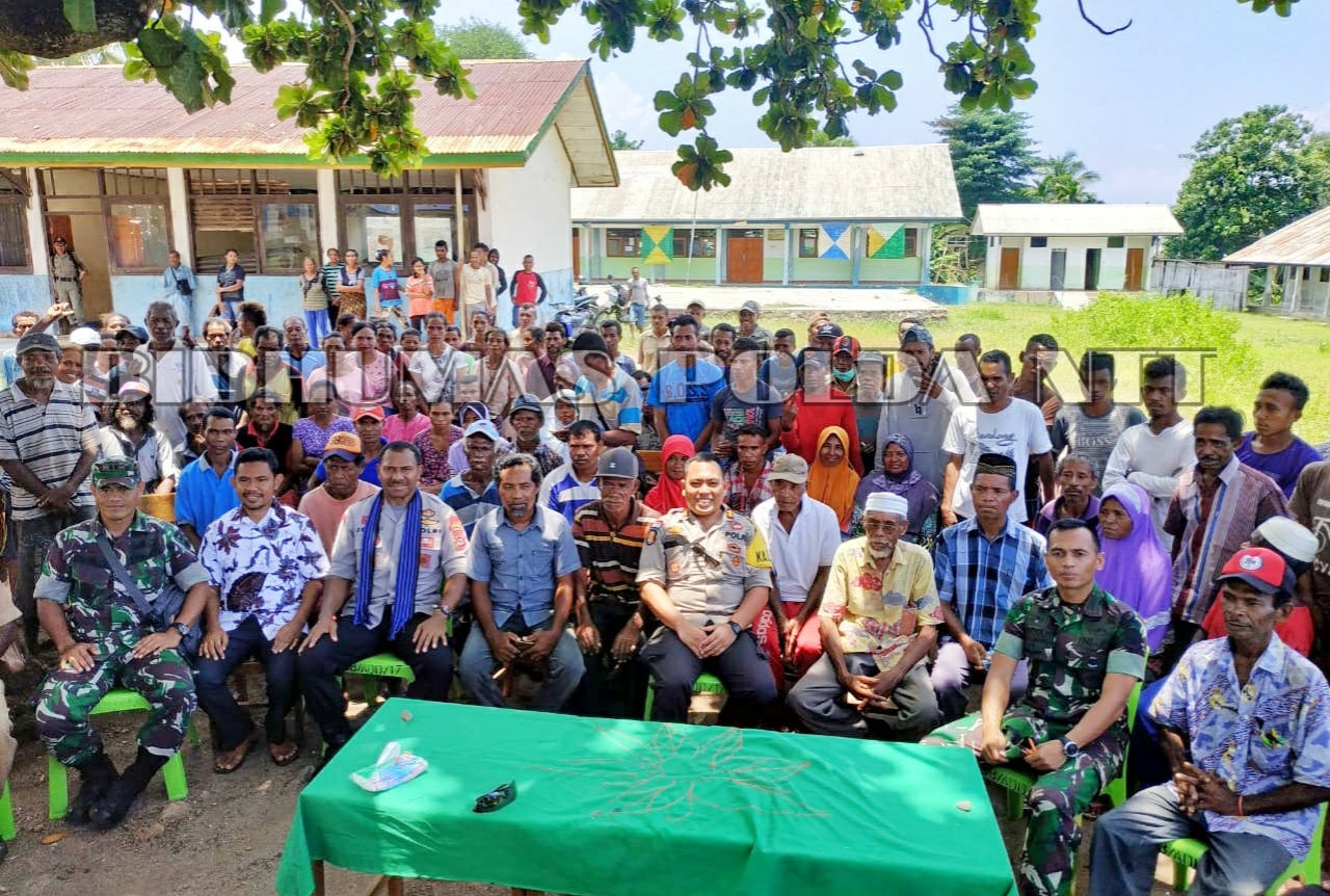 Wakapolda NTT Temui Warga yang bertikai di Pantar Barat