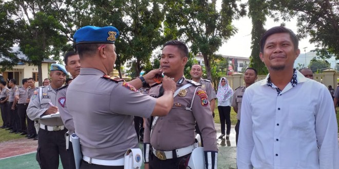 Operasi Gaktiblin, Si Propam Polres Mabar Cek Sikap Tampang Anggota