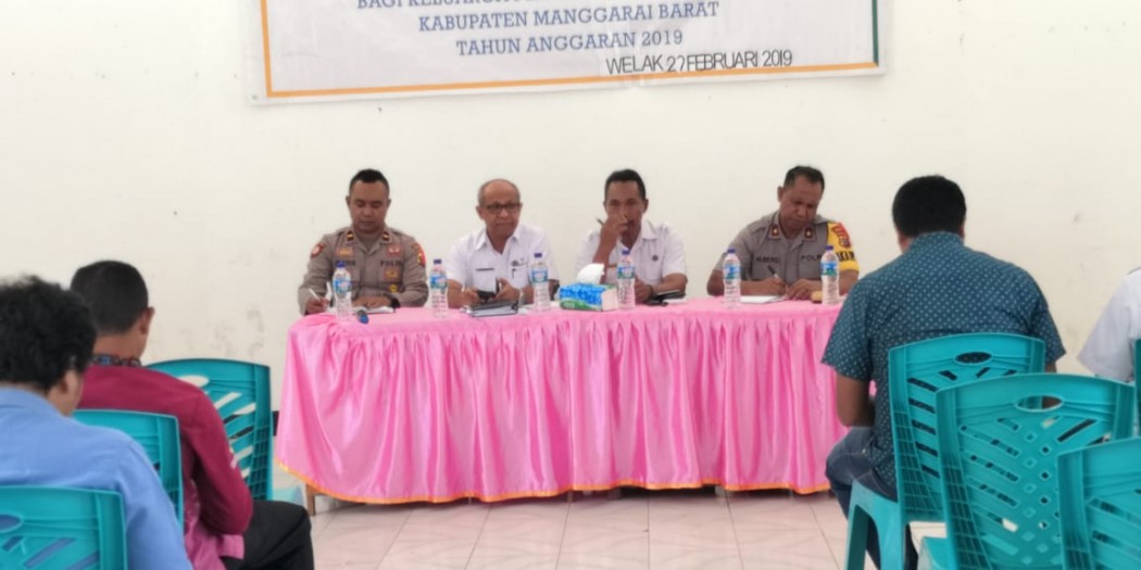 Wakapolres Mabar Minta Pendamping PKH untuk Bekerja dengan Profesional