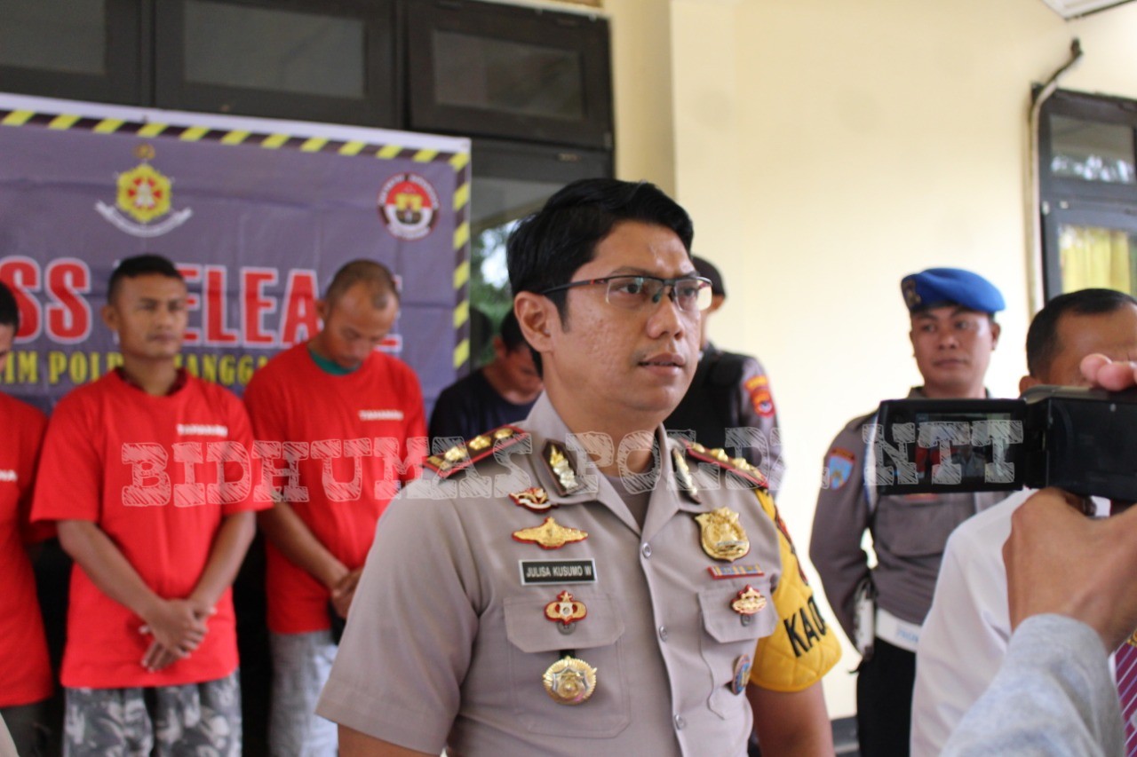 Polres Mabar Gelar Kasus Curat di SMPN 1 Komodo