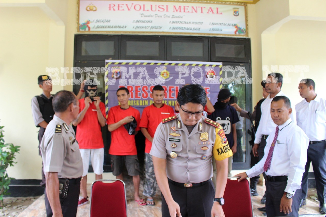 Polres Mabar Ungkap Kasus Pemerkosaan Anak dibawah Umur