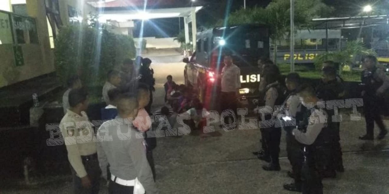 Malam Valentine, Polres Kupang Kota Amankan Sembilan Orang Usai Pesta Miras