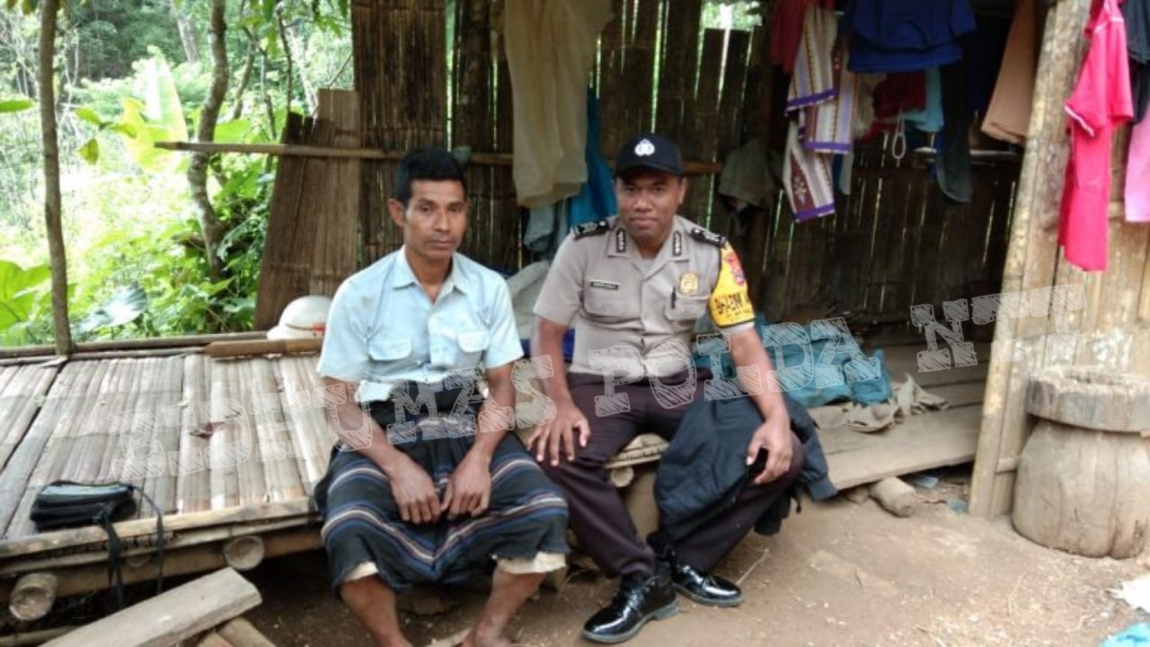 Lebih Dekat dengan Warga Binaannya, Bhabinkamtibmas Nuaone Laksanakan DDS