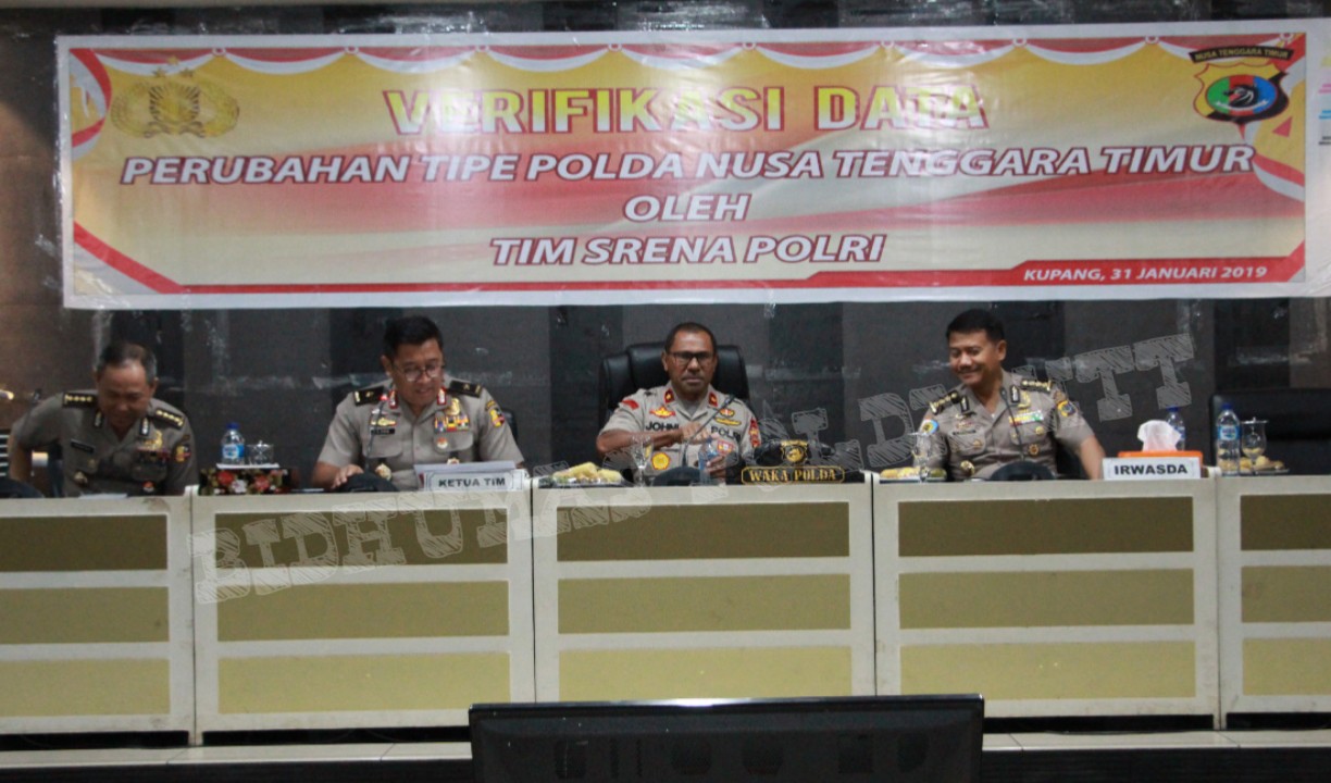 Tim Srena Polri Kunjungi Polda NTT