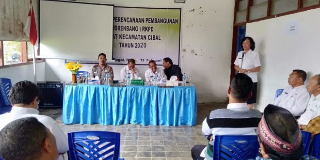 Kapolsek Cibal Hadiri Musrenbang Kecamatan Cibal